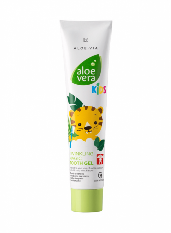 Aloe Vera Kids Гел-паста за зъби Магически блестяща