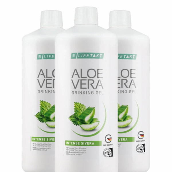 Aloe Vera Гел за пиене Intense Sivera троен комплект