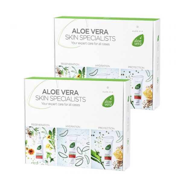 Aloe Vera Box за специална грижа, двоен комплект